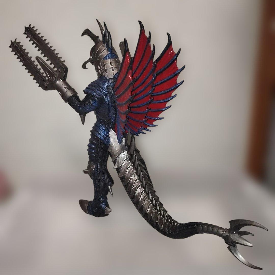 ガイガン2005　パワーアップタイプ　ソフビ　改造ガイガン 旧サイズ