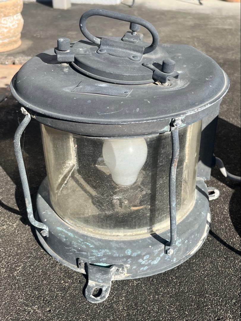 アンティーク航海灯 （2ケ）