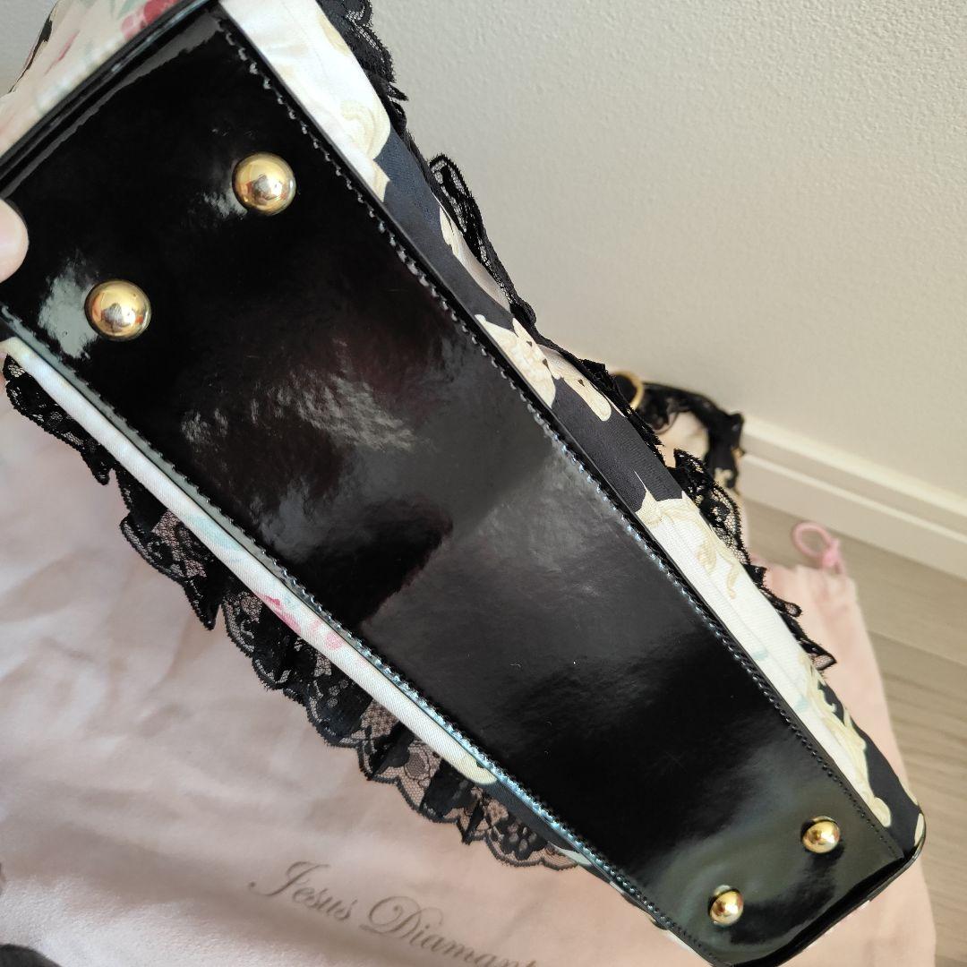d*2様 ジーザスディアマンテ　薔薇　ショルダーバッグ