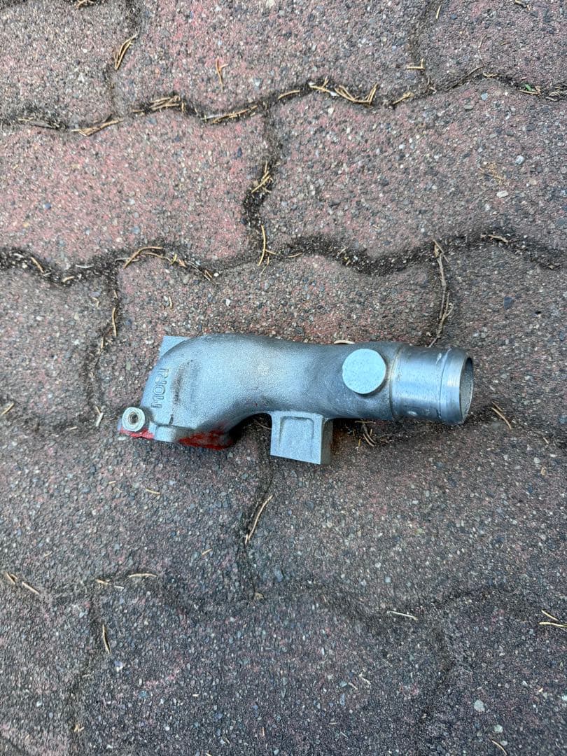 AS-MORI ウォーターアウトレットパイプ　SR20DET 水温対策