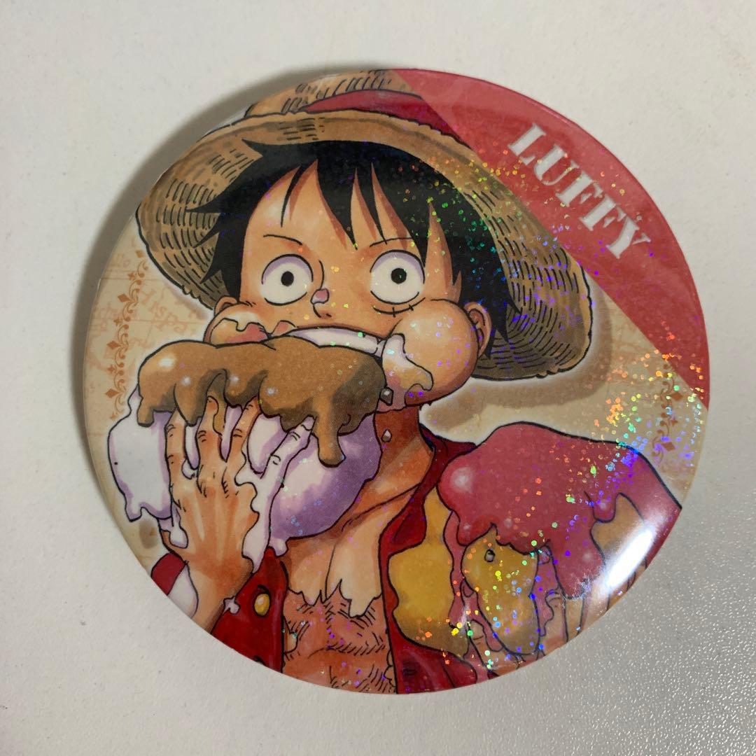 ワンピース JF ジャンプフェスタ　2018 限定 缶バッジ ルフィ