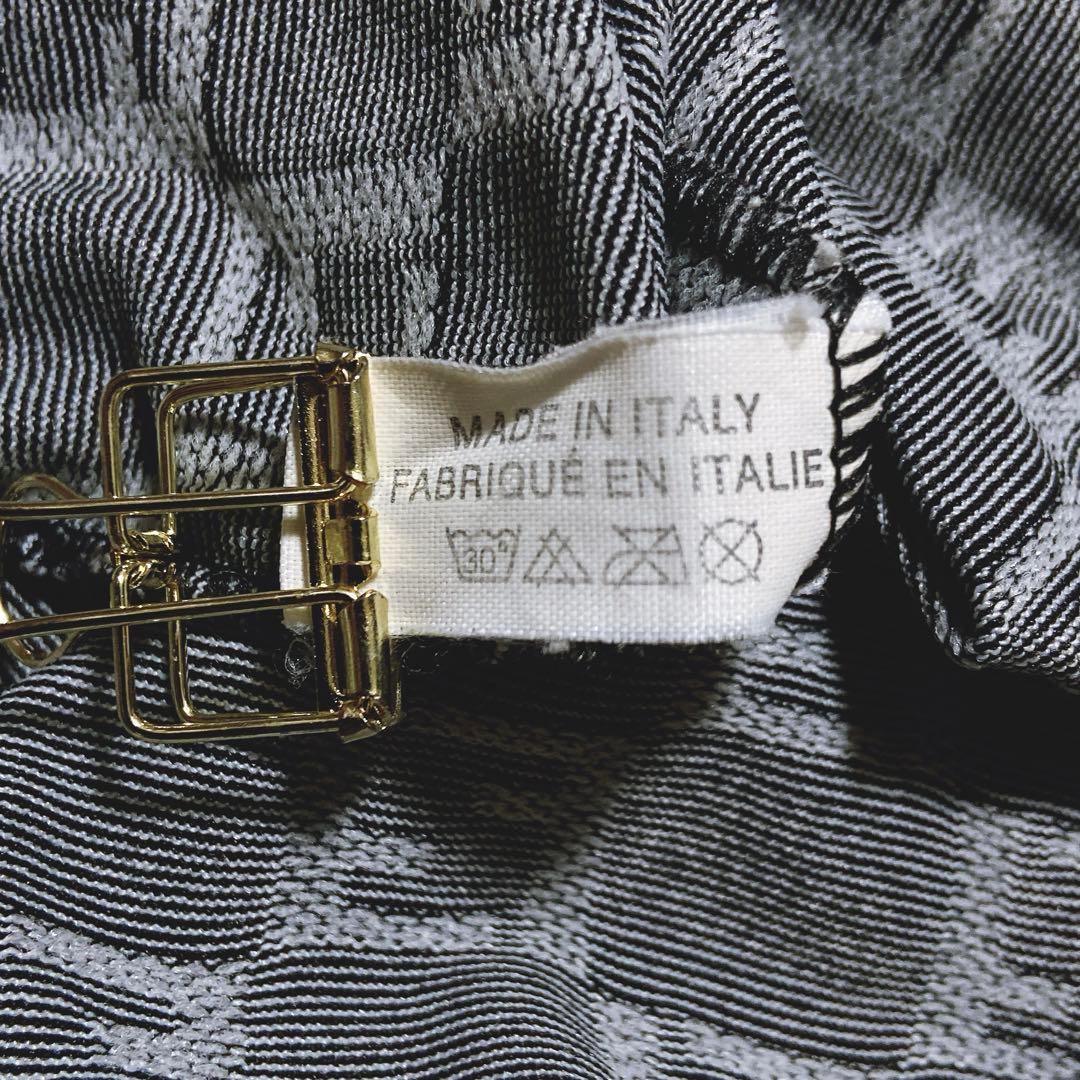 希少⭐️フェンディ　タンクトップ　ズッカ柄　総柄　ノースリーブ　イタリア製　夏