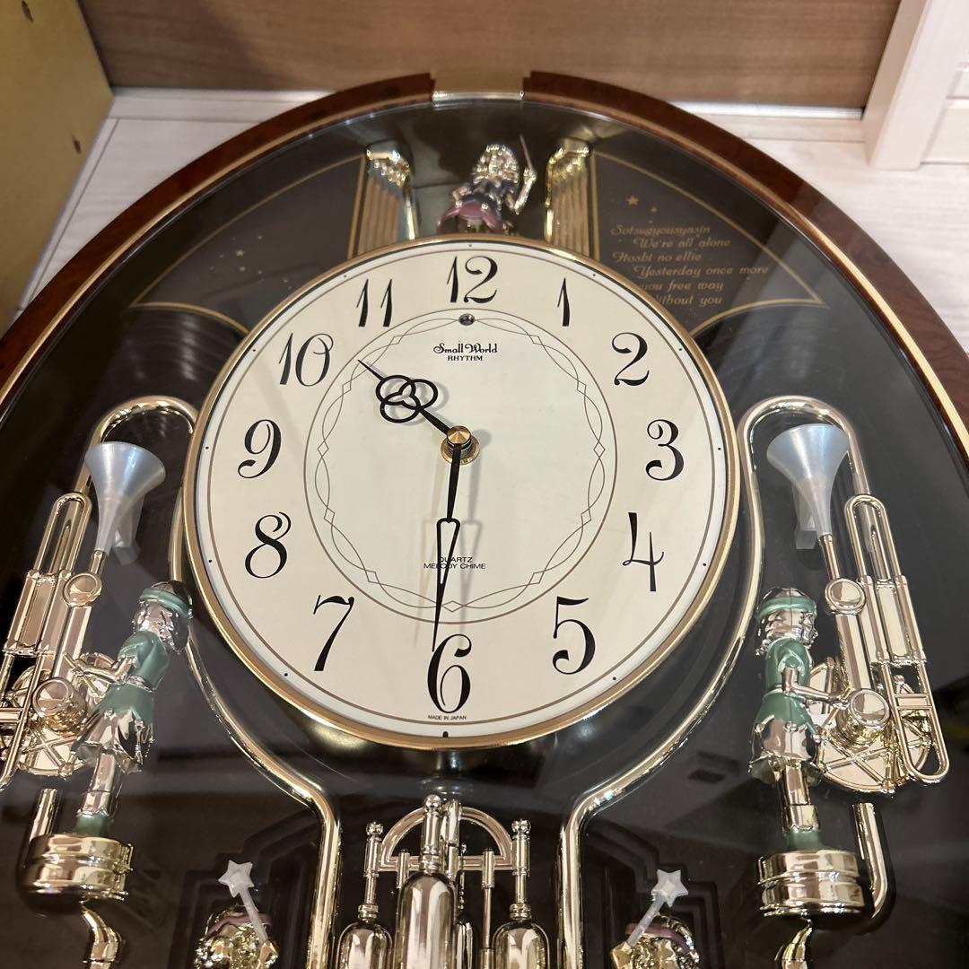 【極美品】Small World スモールワールド　からくり時計 リズム6曲