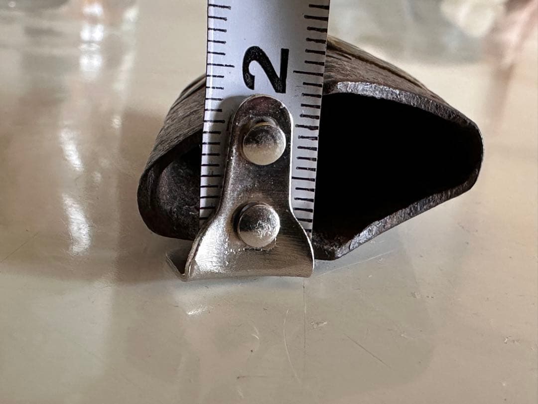 鉄地　象嵌色絵【蜻蛉の図】 鐺 こじり 江戸期　極上勝虫図　鉄地鐺 2576