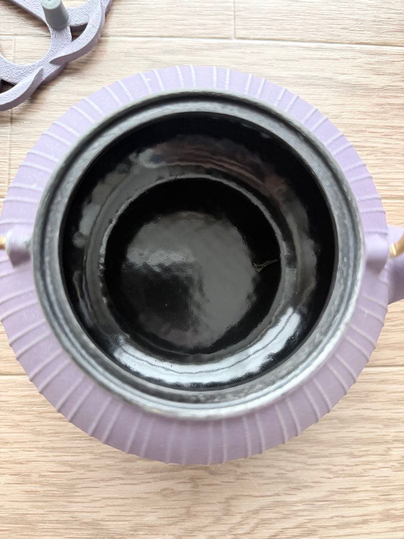 アンシャンテジャポン　カラーポット　敷セット 南部鉄器　限定