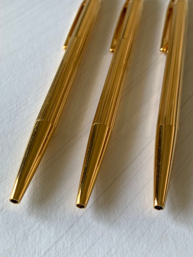 Montblanc Noblesse ゴールド ボールペン 3本セット