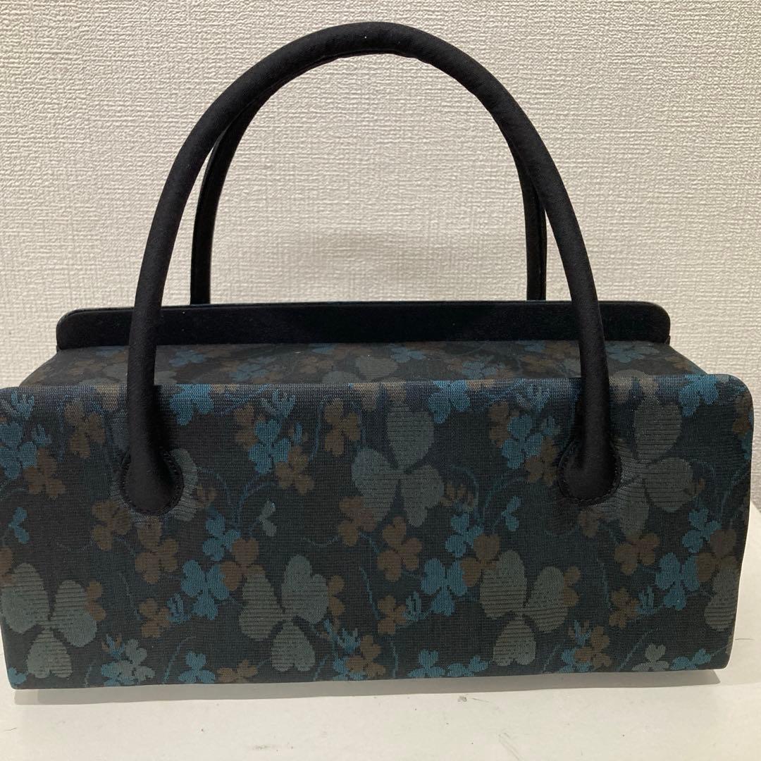 正絹経(たてにしき)利休和装バッグ