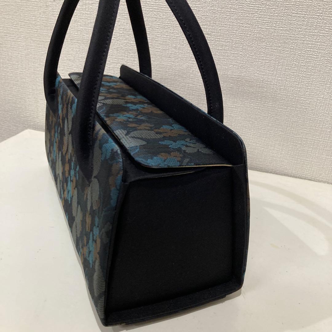 正絹経(たてにしき)利休和装バッグ