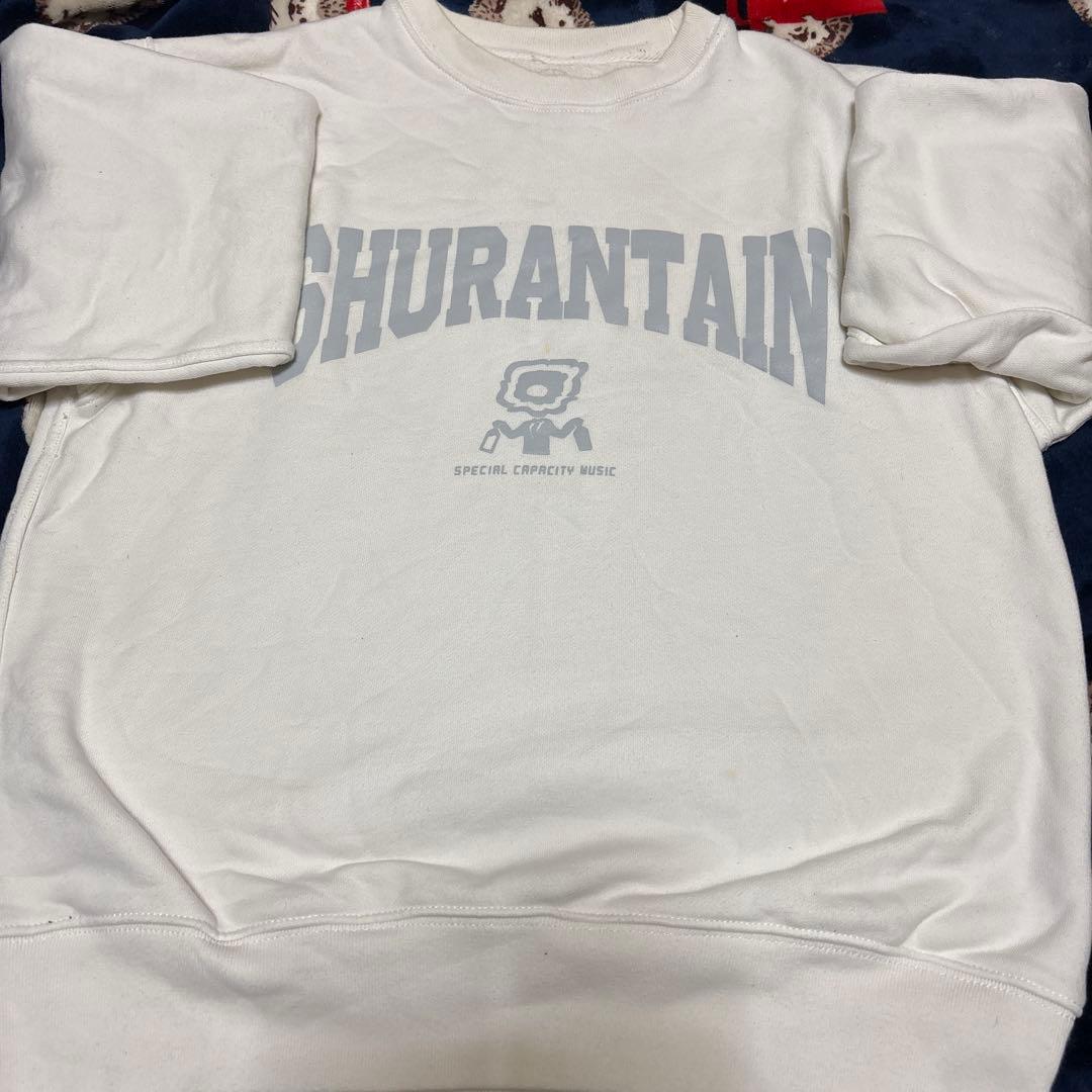 傘 ホワイトスウェットシャツとミントグリーンTシャツセット