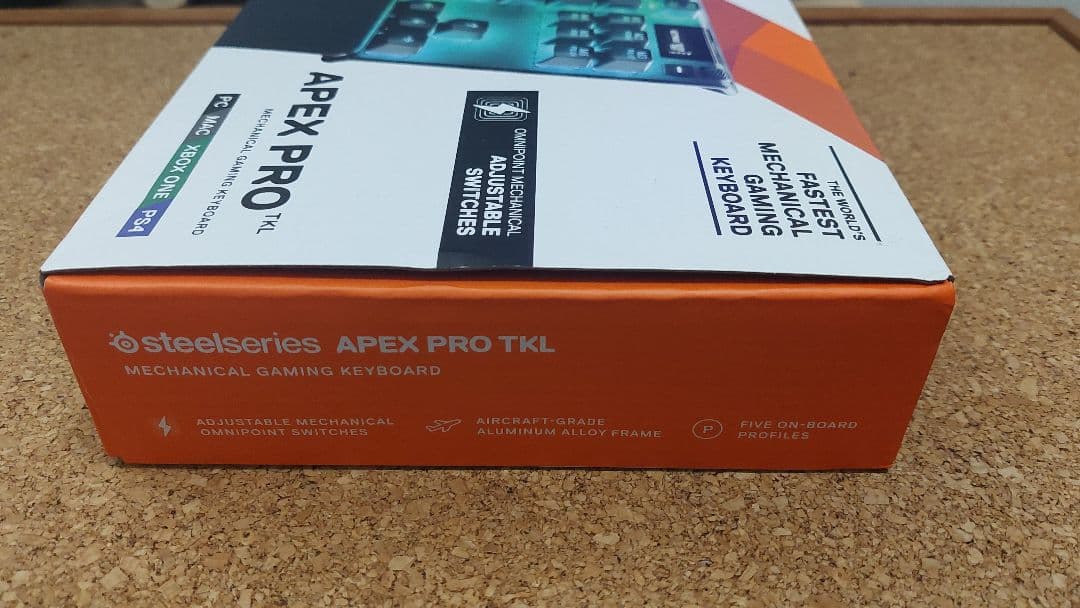 【steelseries】APEX PRO TKL US配列