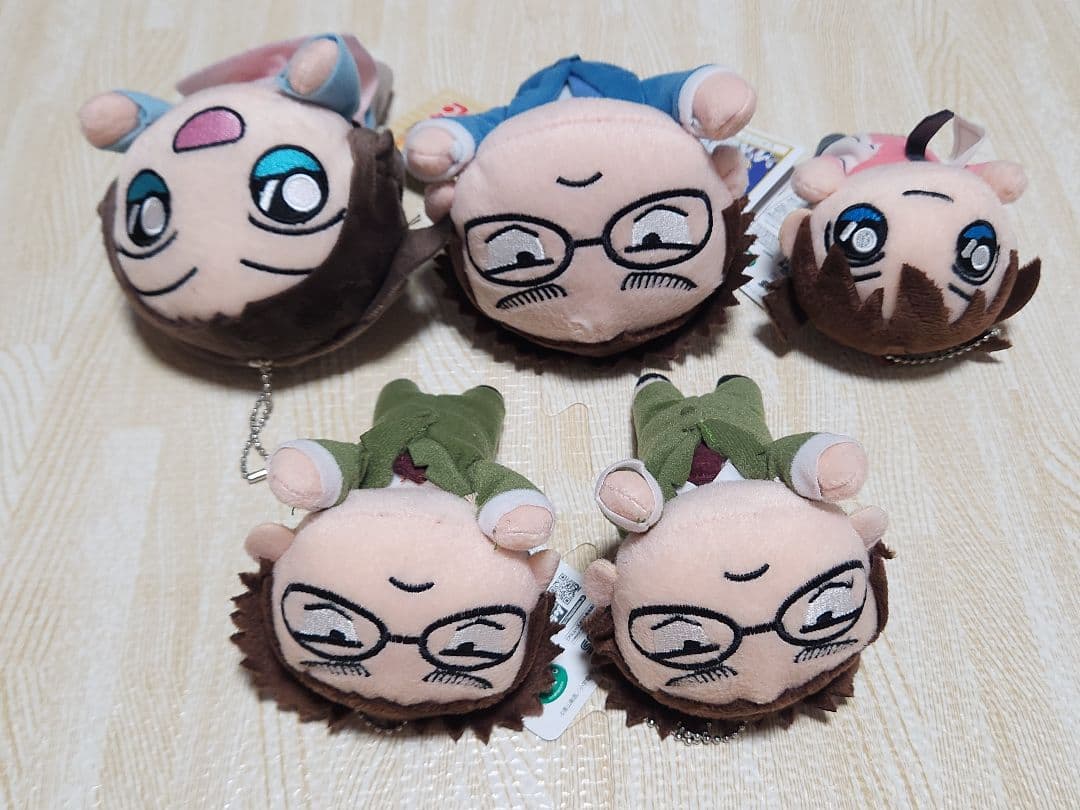 名探偵コナン 寝そべりぬい・ポーチ・クッションセット