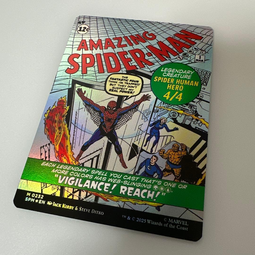 mtgピーター・パーカー/アメイジング・スパイダーマン コミックFoil