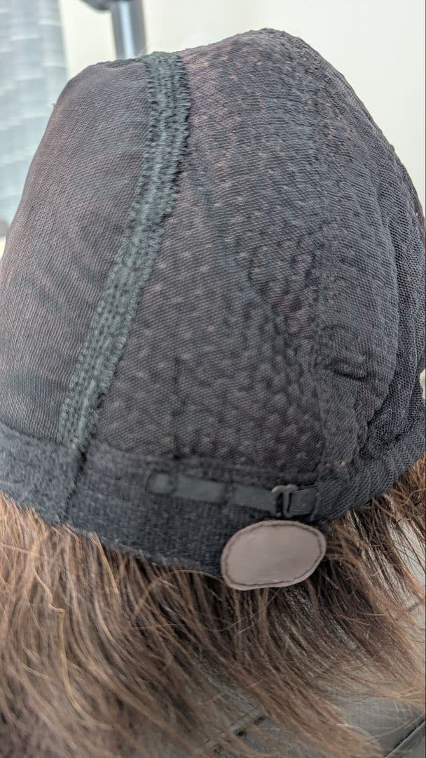 医療用ウィッグリネアストリア 約束のリーフショート ダークブラウンS 人毛Mix