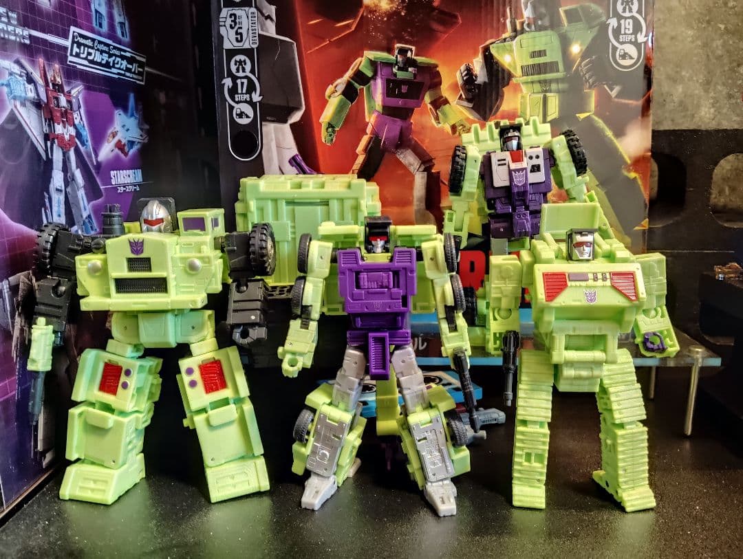 トランスフォーマースタジオシリーズ　ビルドロンセット