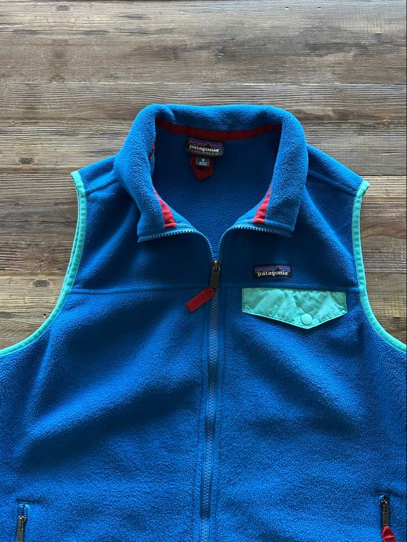 パタゴニア/snapt/ベスト/シンチラ/フリース/保温性/重ね着/コーデ