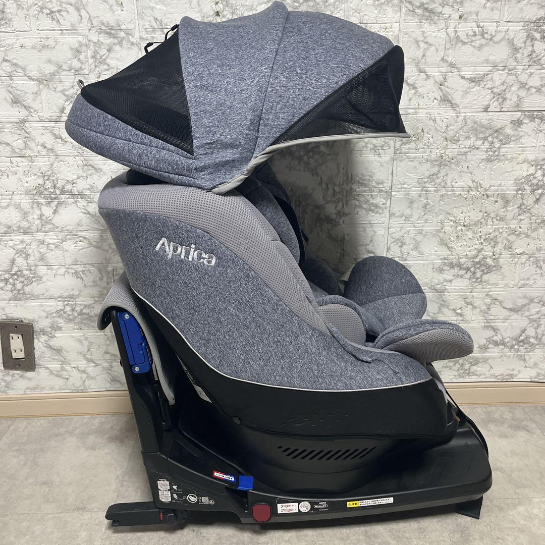 Aprica クルリラAC ISOFIX 回転式チャイルドシート　新生児〜OK