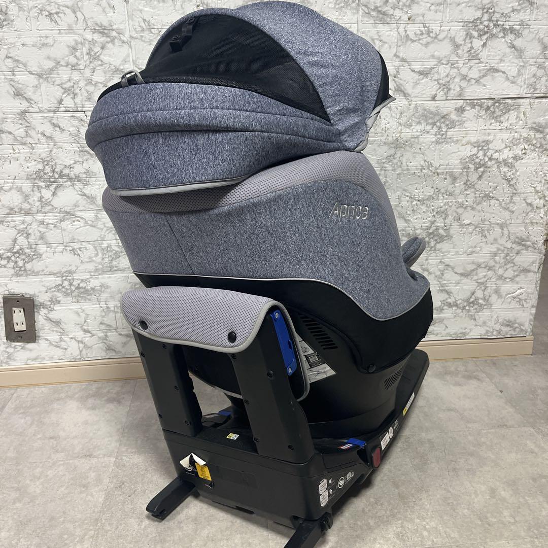 Aprica クルリラAC ISOFIX 回転式チャイルドシート　新生児〜OK