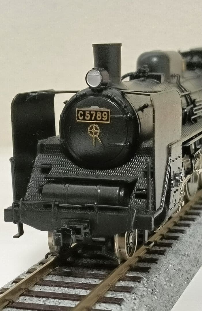 HOゲージ 天賞堂アダチ Ｃ57蒸気機関車、カンモーター、メンテナンス済