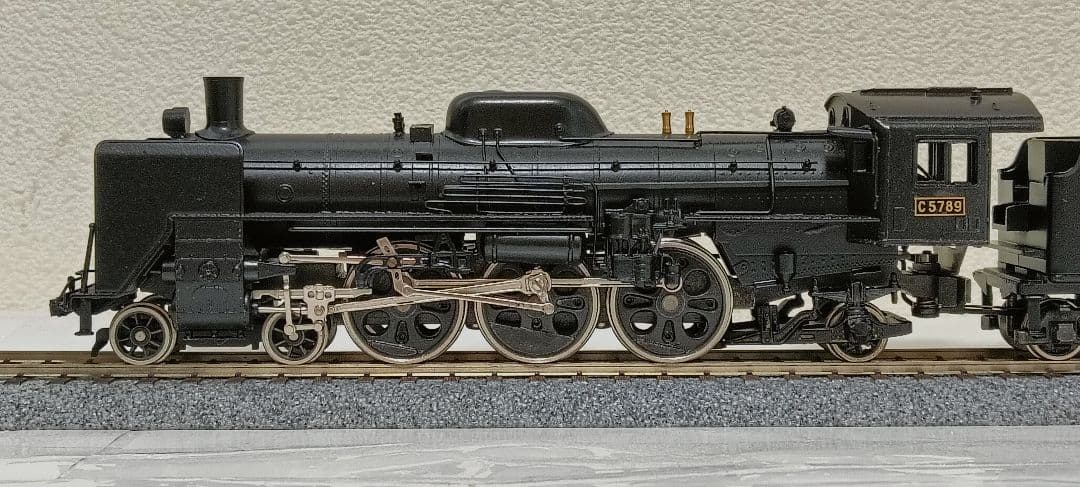 HOゲージ 天賞堂アダチ Ｃ57蒸気機関車、カンモーター、メンテナンス済