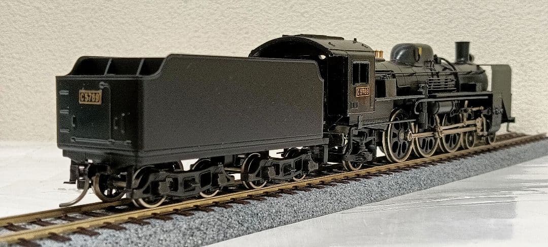 HOゲージ 天賞堂アダチ Ｃ57蒸気機関車、カンモーター、メンテナンス済
