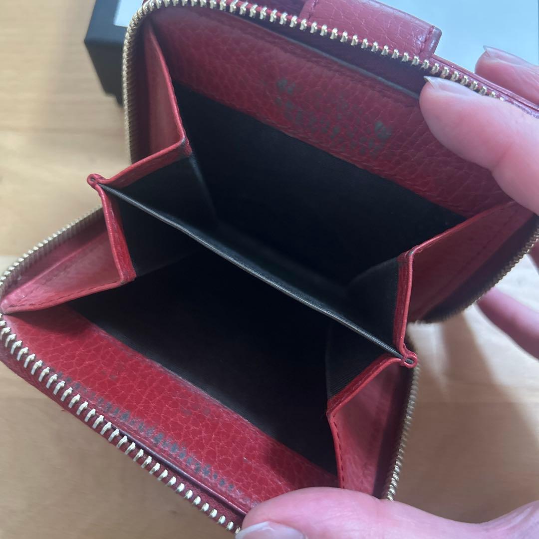 【週末だけ-1,000円】GUCCI GGキャンバス 二つ折り財布