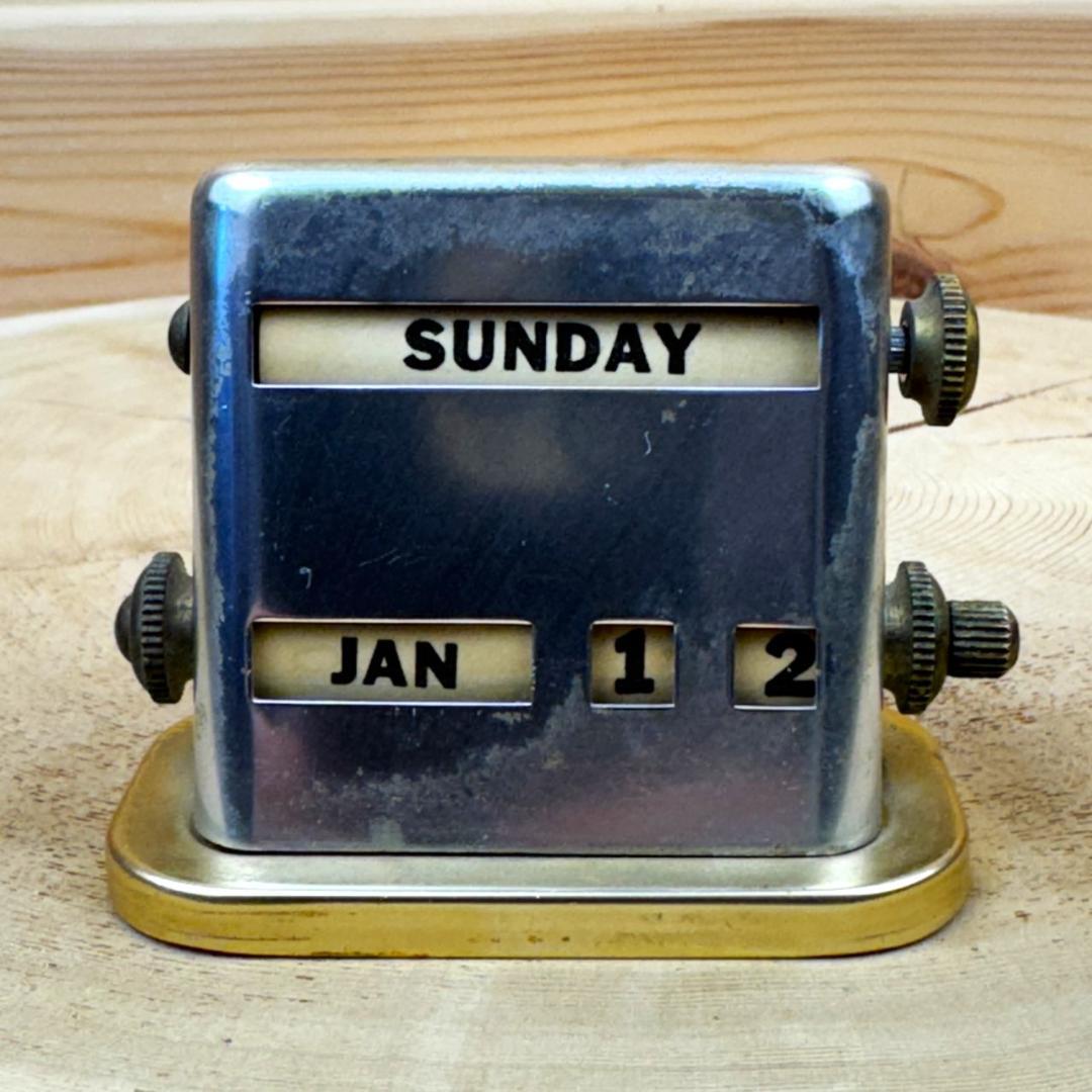 パークシャーマン デスクカレンダー 万年 Park Sherman アンティーク