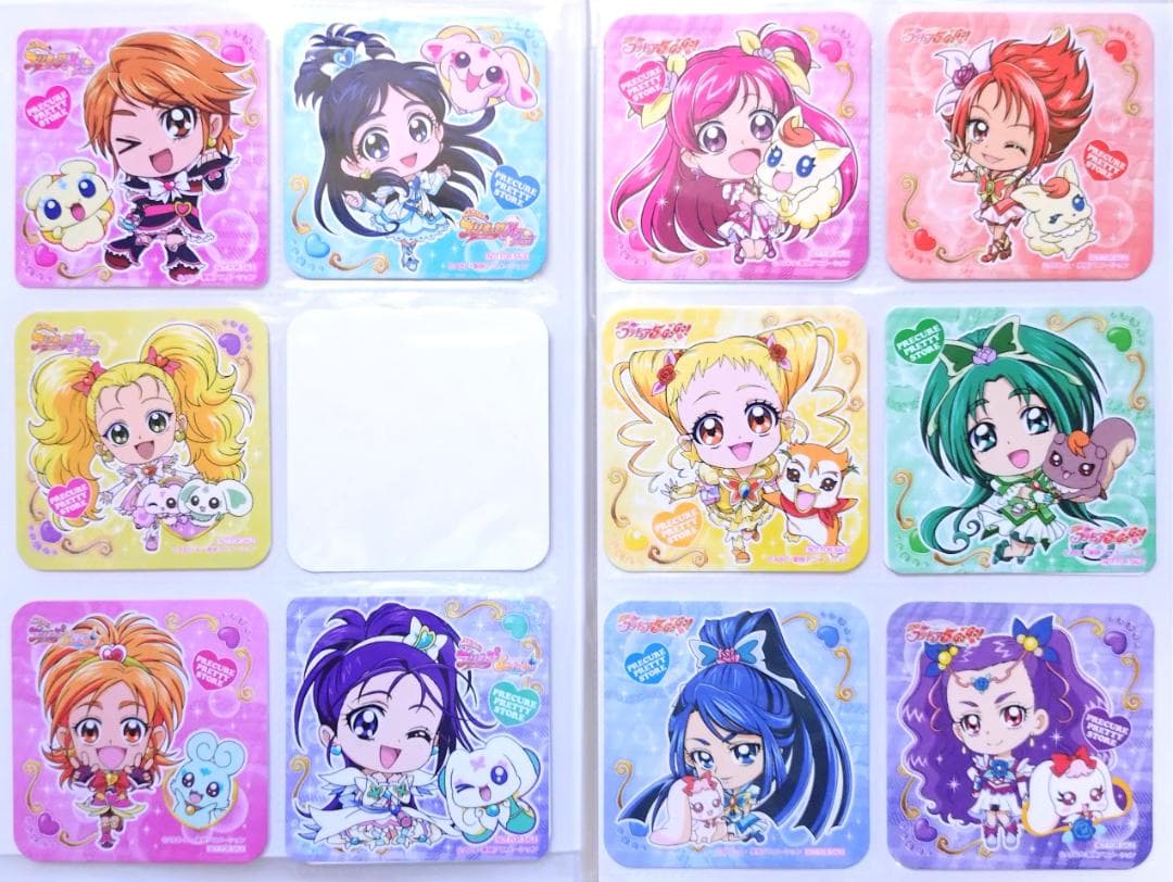 プリキュア プリティストア 限定 非売品 ポイント 交換品 コースター 全80種