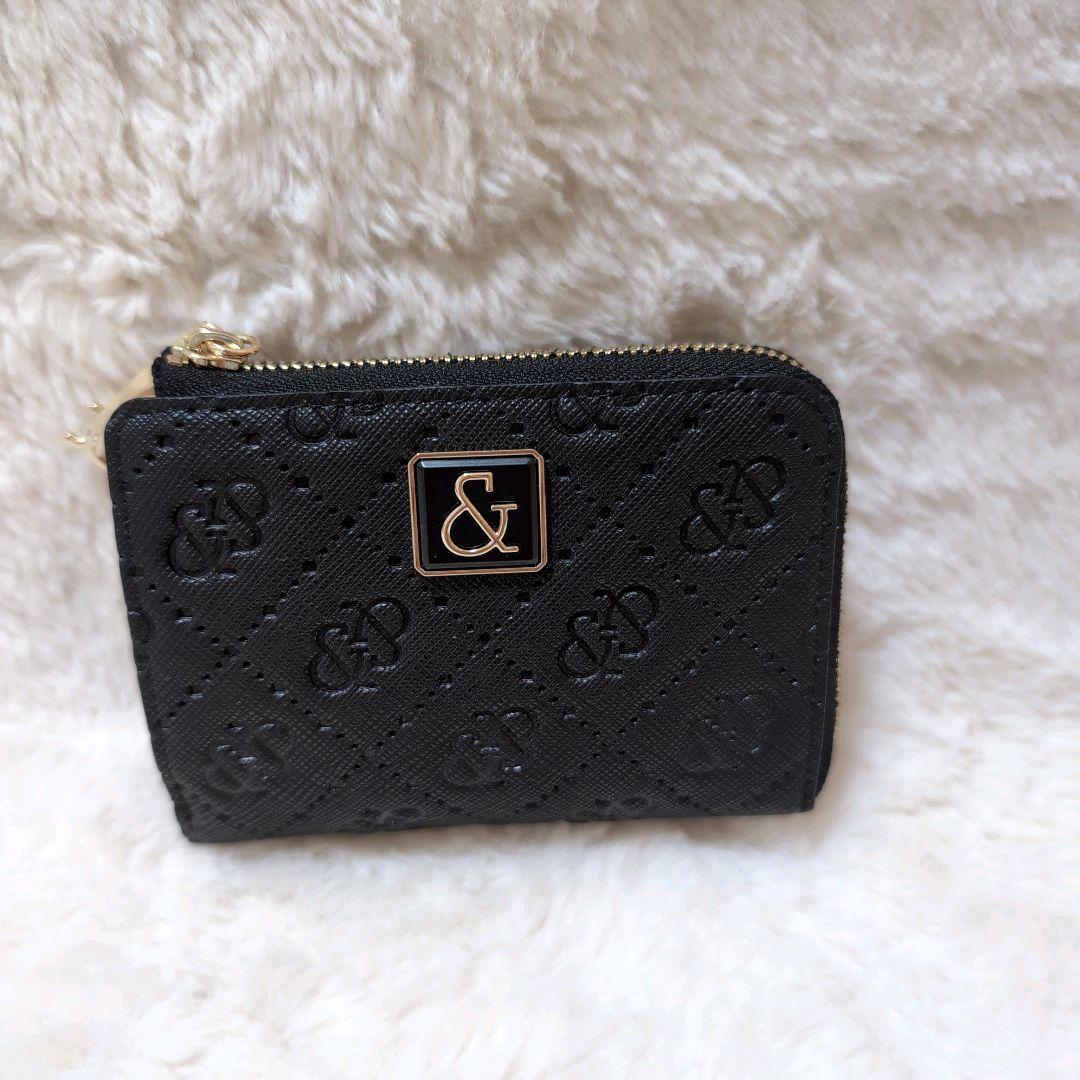 PINKY&DIANNE ブラック二つ折り財布　美品