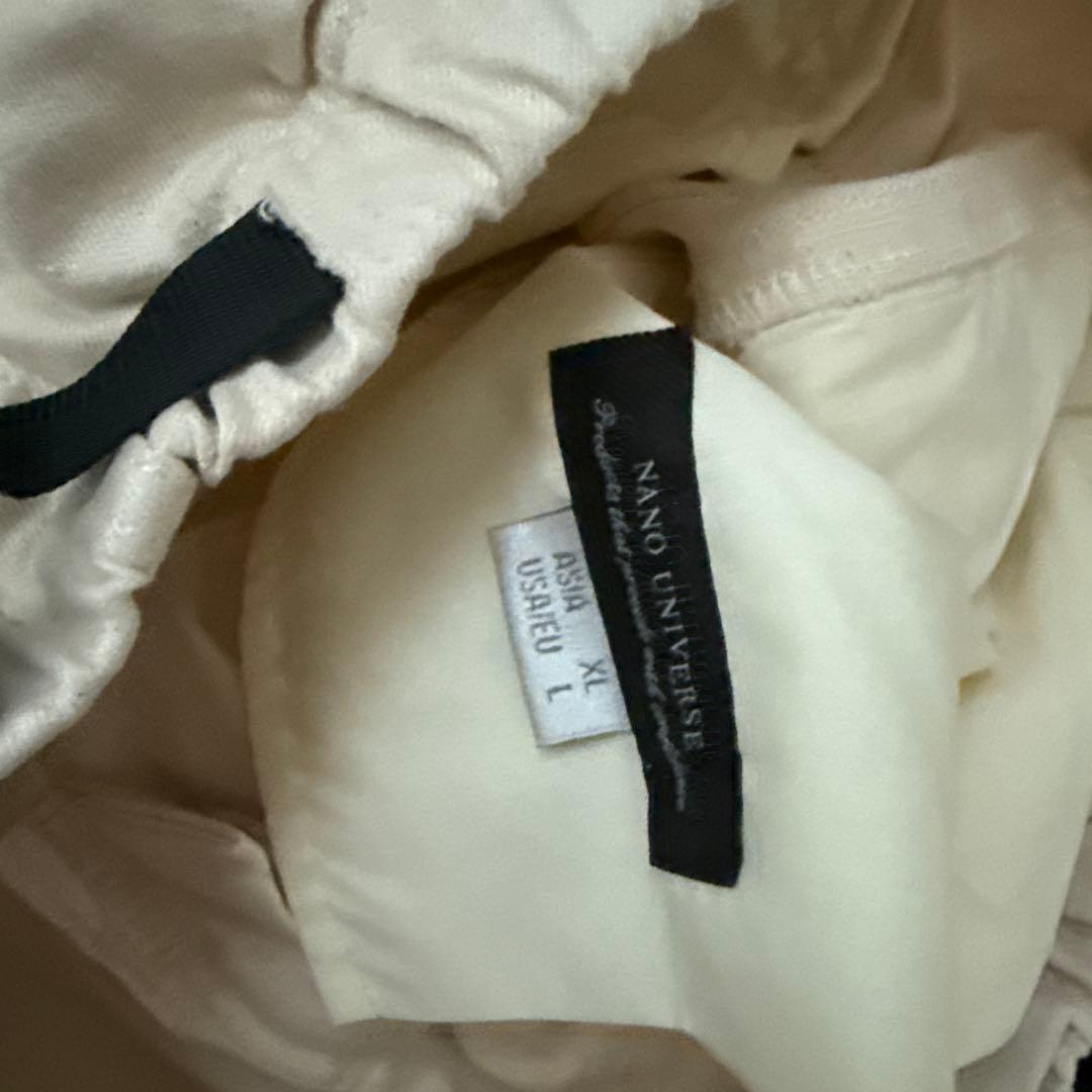 GRAMICCI × NANO UNIVERSE デニムクライミングパンツ　白