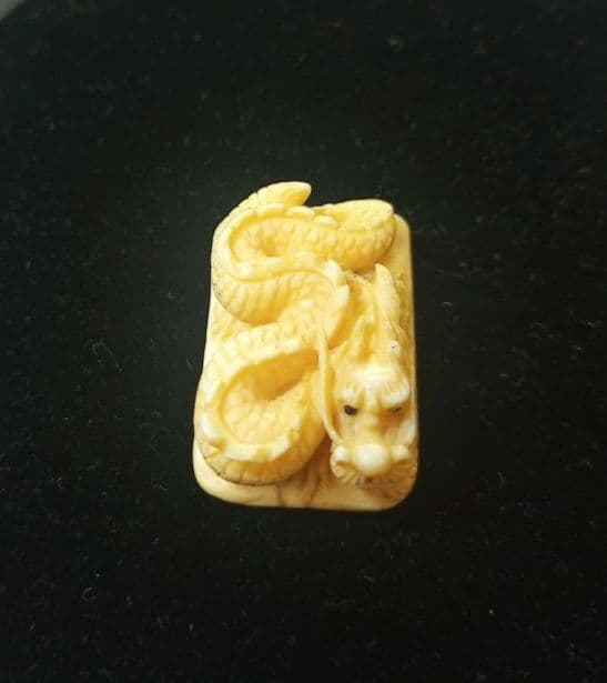 マンモス牙·根付