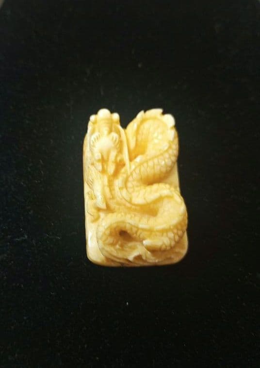 マンモス牙·根付