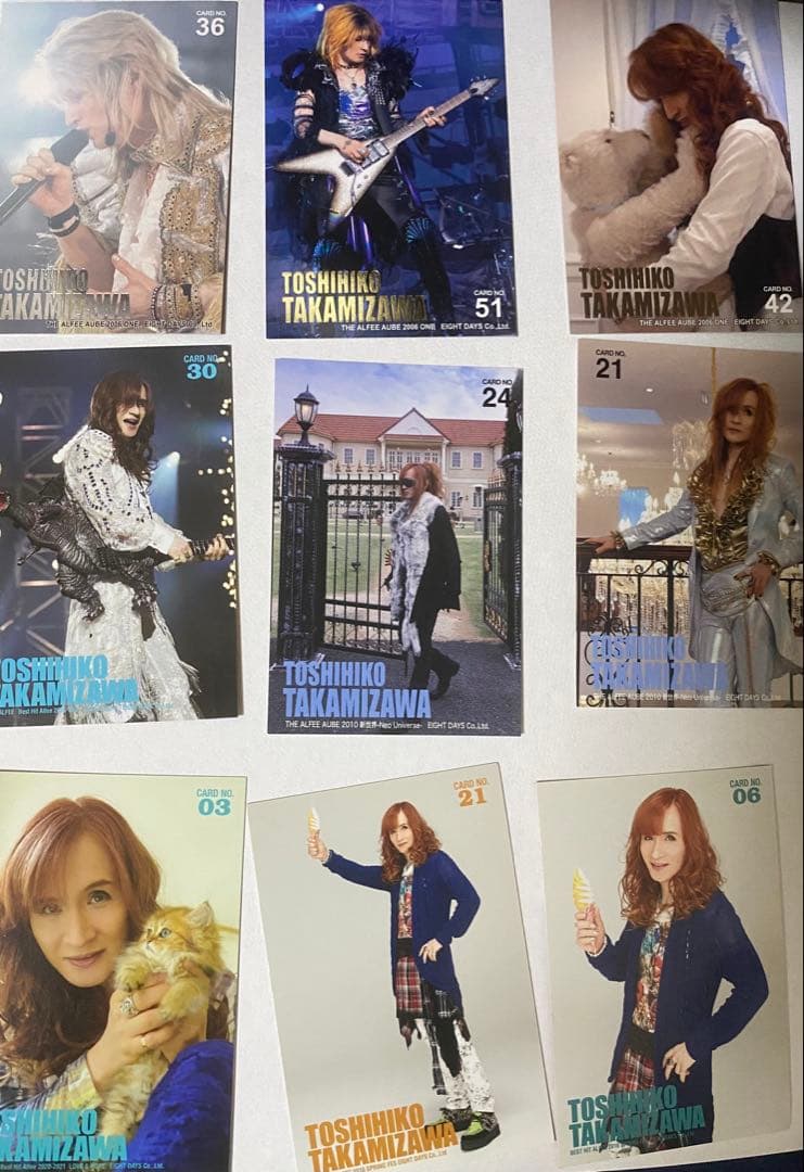 THE ALFEE 高見沢 俊彦 まとめ売り　トレカ