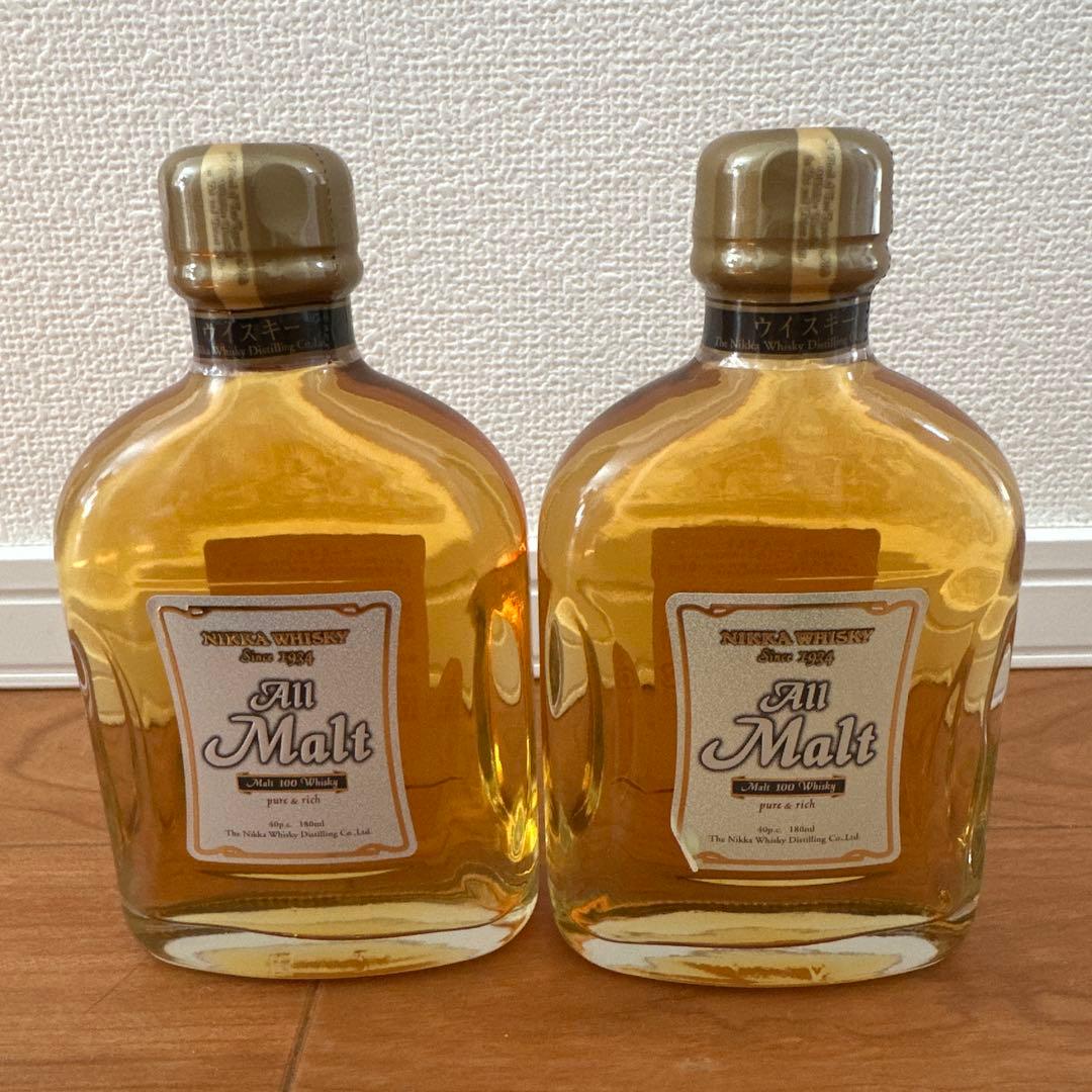 ウイスキー Nikka All Malt 180ml