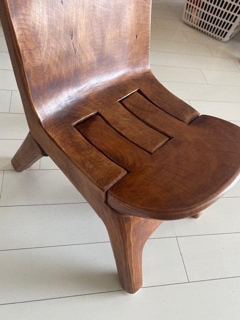 ローチェア　折りたたみ椅子　民芸家具　骨董