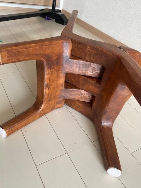 ローチェア　折りたたみ椅子　民芸家具　骨董