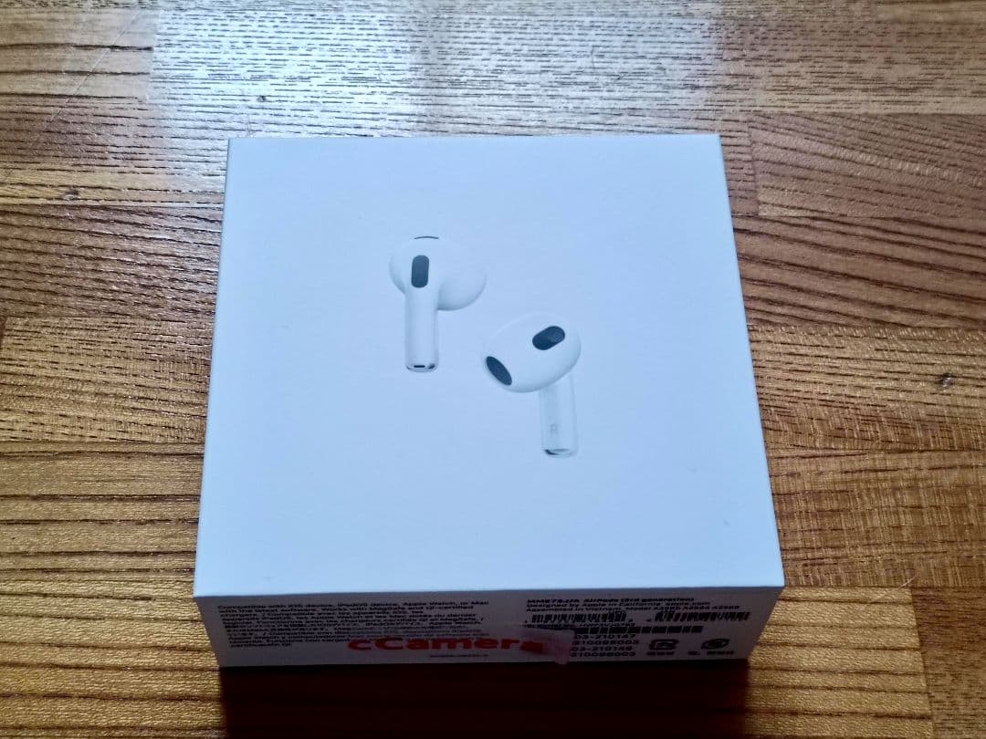 【新品未開封】Apple AirPods (3rd generation) 本体