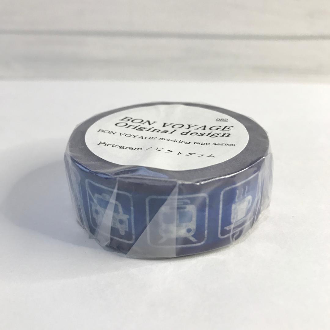 バラ売りは1個＝800円【ボンボヤージュ】マスキングテープ16巻セット