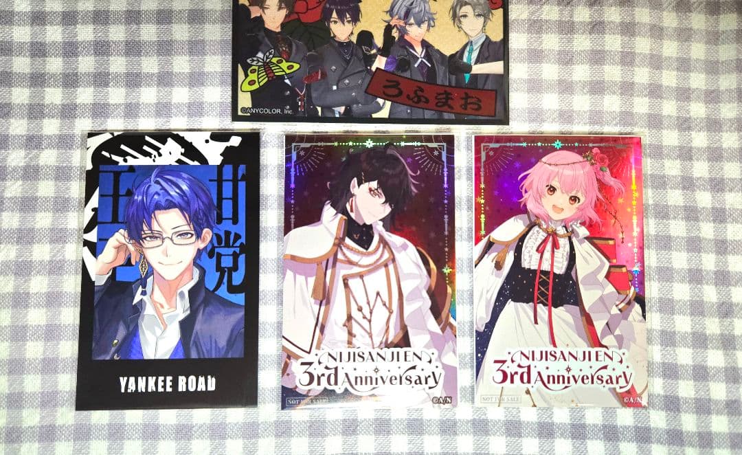 にじさんじ ポストカード カード チェキ ステッカー