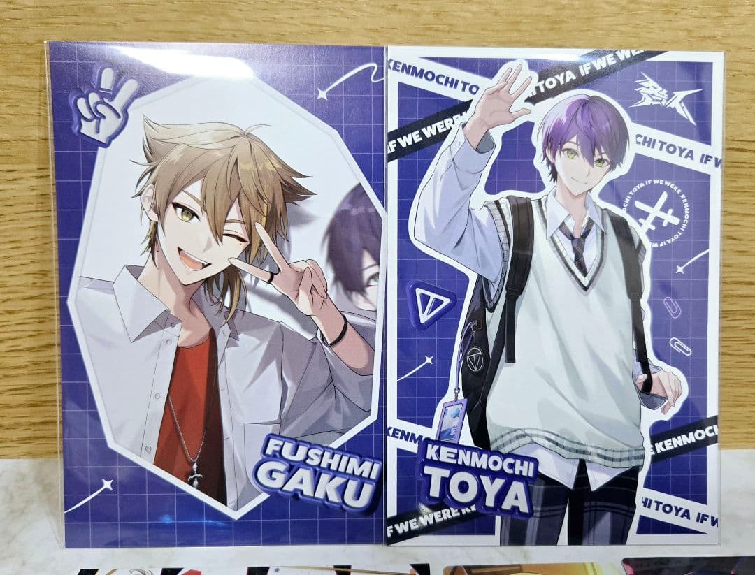 にじさんじ ポストカード カード チェキ ステッカー