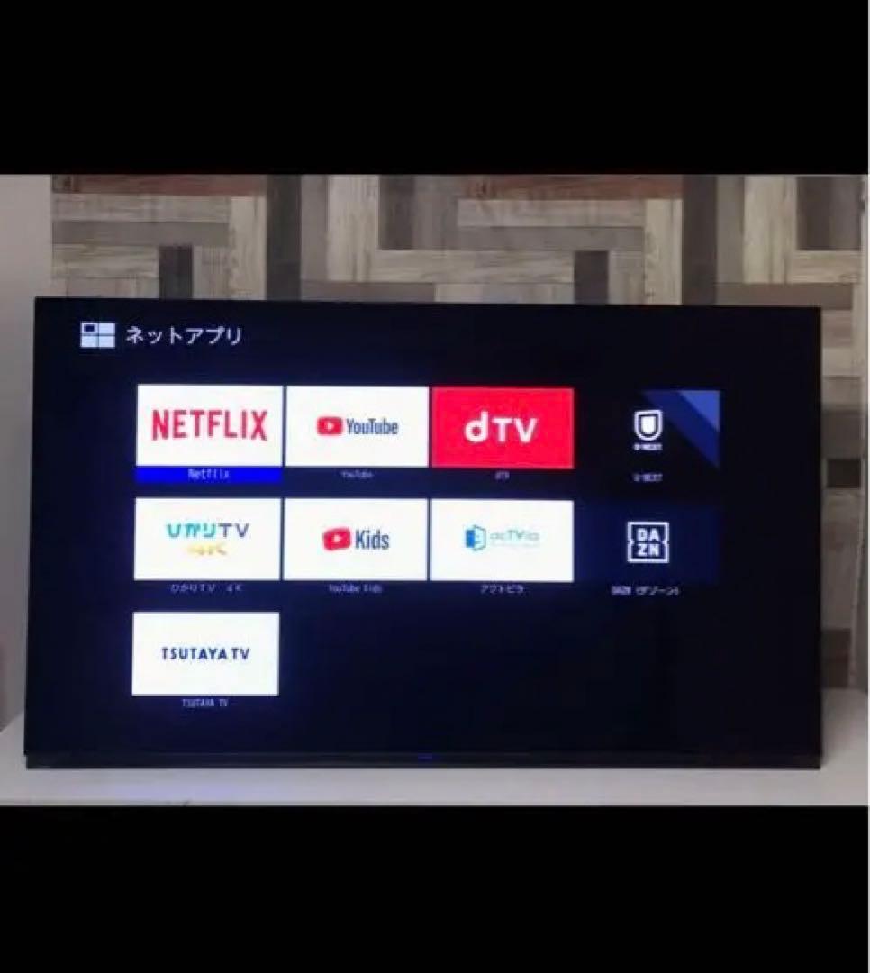 FUNAI4k有機EL65型HDD内蔵ネット動画可