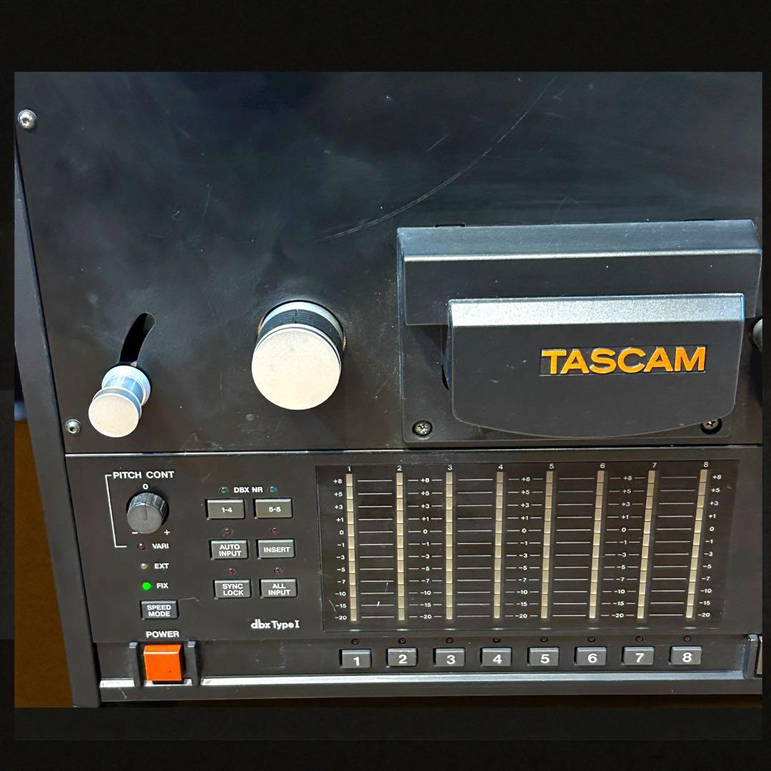 極稀少❣️TASCAM TSR-8 1/2インチ 8Tr マルチトラックレコーダー