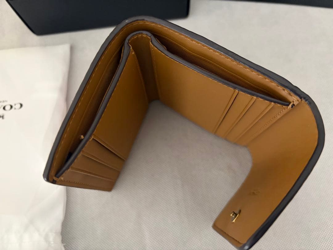 【COACH】ミラ スモール フラップ ウォレット・カラーブロック