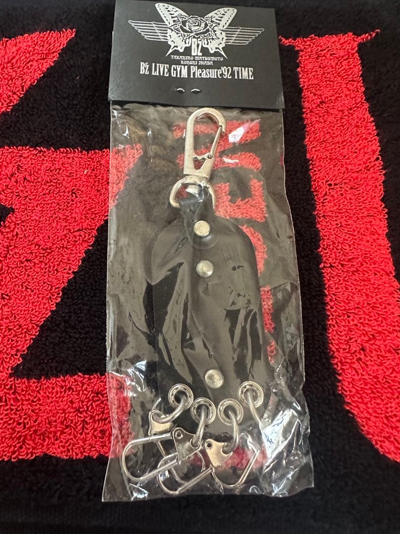 B'z LIVE-GYM Pleasure'92 TIMEキーホルダー2点セット