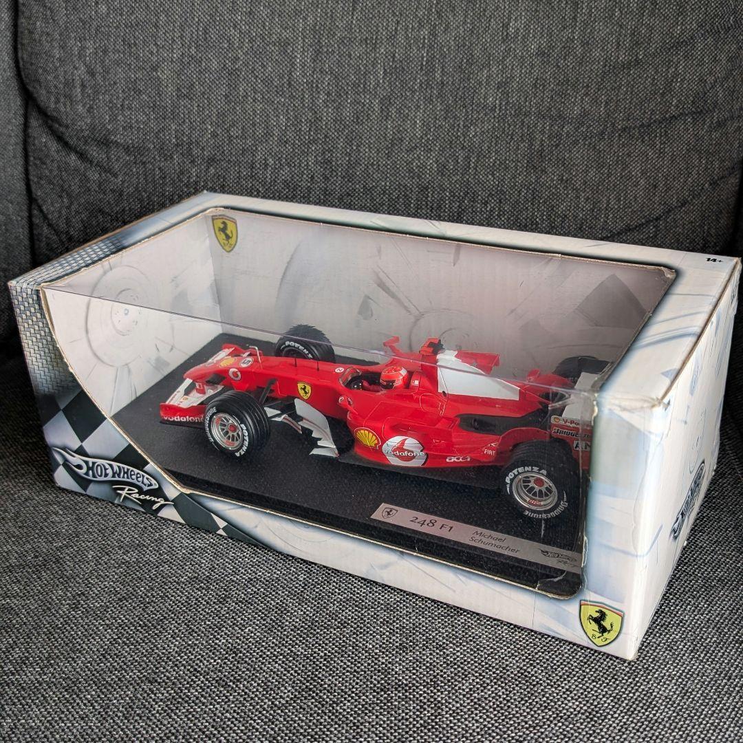 1/18 マテル ホットウィール フェラーリ248 F1　シューマッハ 2006