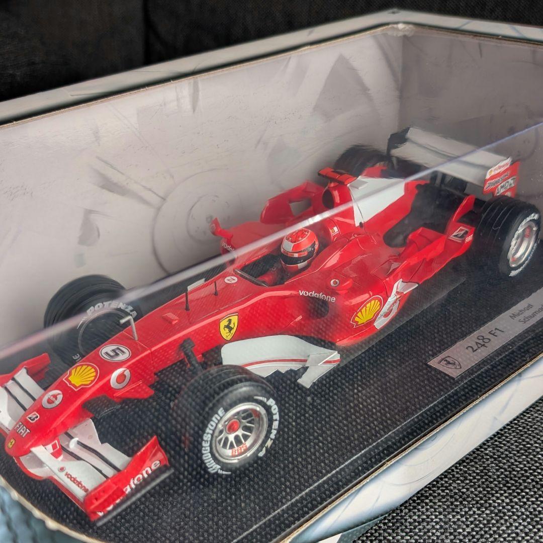 1/18 マテル ホットウィール フェラーリ248 F1　シューマッハ 2006