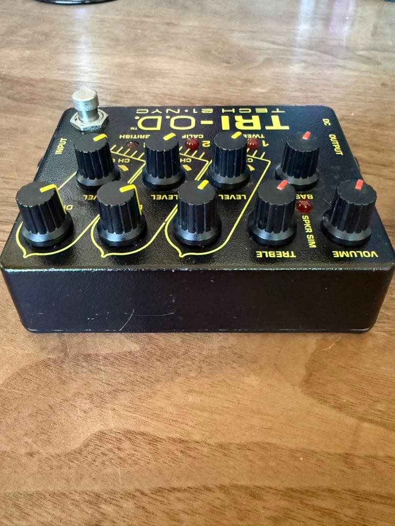 TECH21 TRI-O.D. TRI-OD ディストーション　オーバードライブ