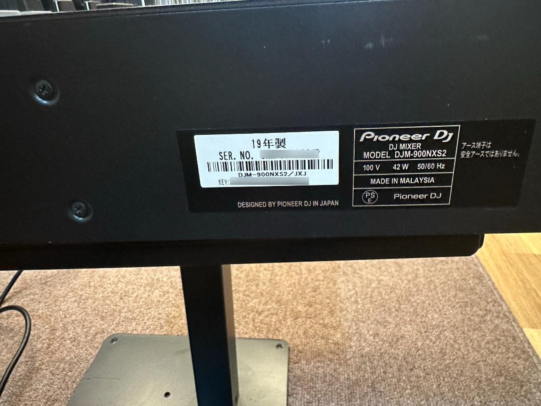 Pioneer DJ DJM-900NXS2（2019年製）家庭使用のみ