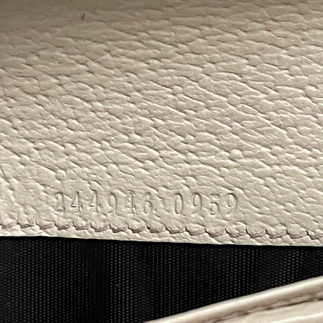 GUCCI グッチ 長財布 GGキャンバス ロゴプレート 折り財布 1219-④