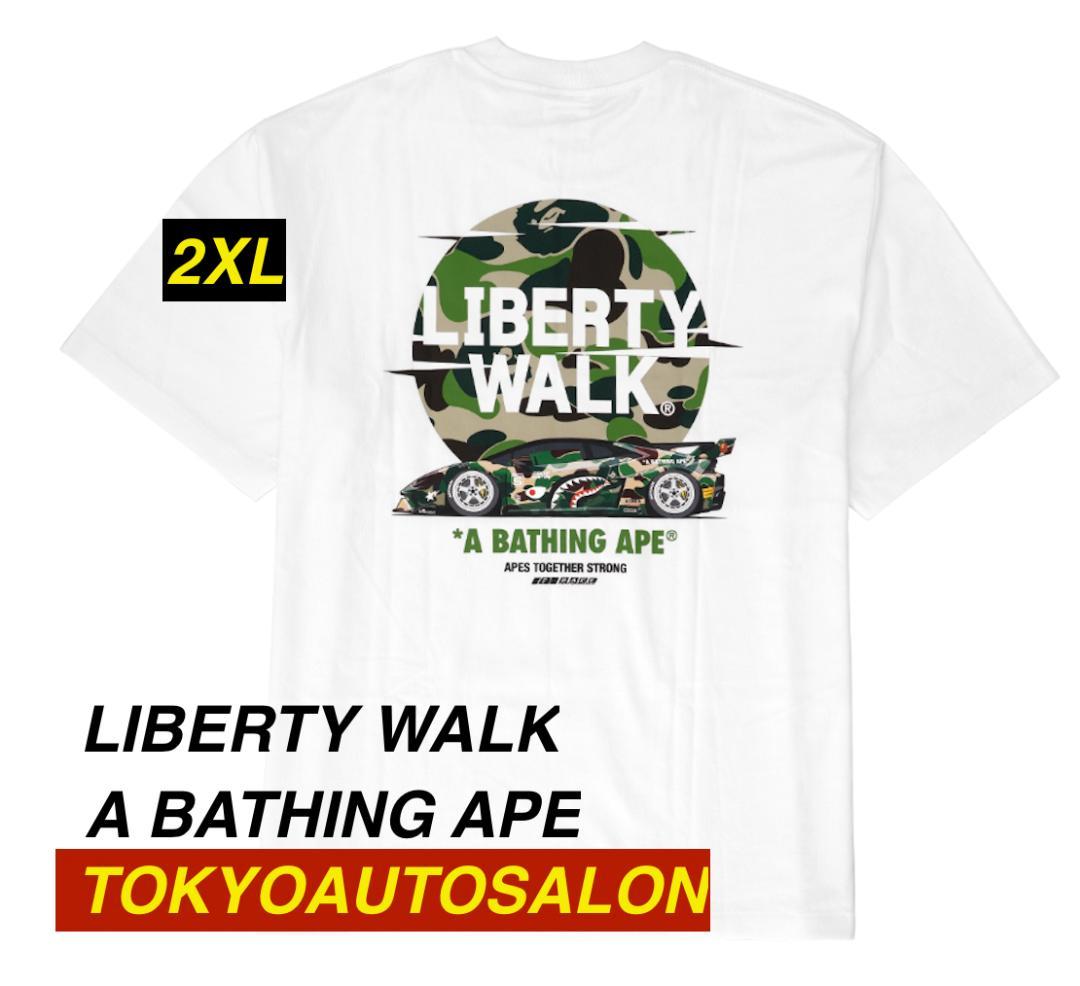 【東京オートサロン2026】BAPE × LIBERTY WALK Tシャツ