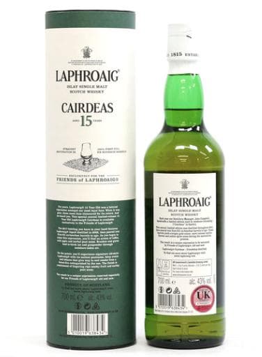 【新品・未開封】ラフロイグ カーディス 15年 2002